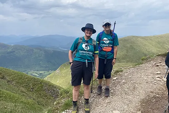 Clatterbridge Cancer climbers - Climb Ben Nevis