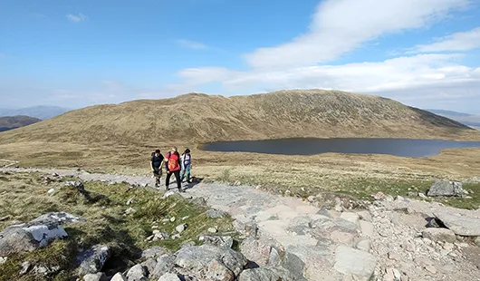 Mountain Track route - Climb Ben Nevis